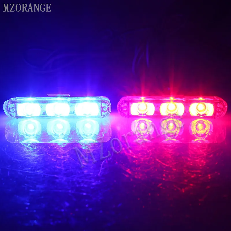 Светодиодный стробоскопический светильник s на автомобиль 2x3 светодиодный полицейский светильник s полицейский светильник стробоскопы стробоскоп светильник полицейский светильник fso вспышка полицейский мигалка