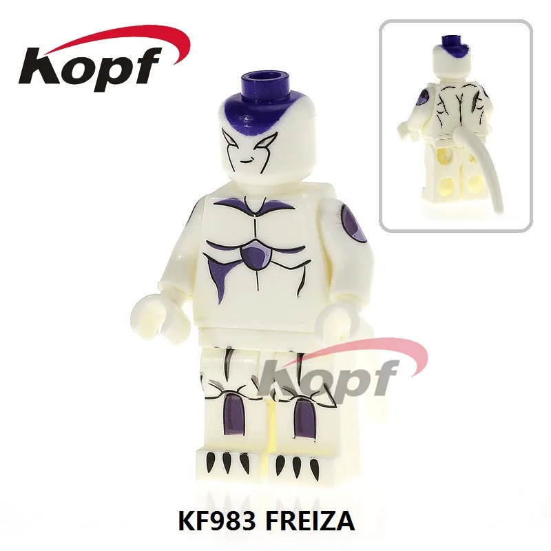 KF983 Without Box Супер Герои одной продажи Dragon Ball Z рисунок Вермут будущее Мужские Шорты для купания Вегета SSj3 Majin Buu, строительные блоки, игрушки для детей KF2023 - Цвет: KF983 Without Box