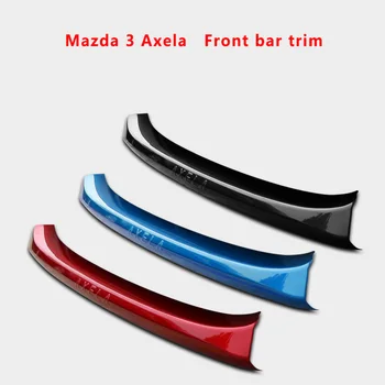 

14-19 for Mazda 3 Axela modified Front bumper lips cover trim strips Axela Front Bumper Splitter Lip Guard Cover Trim