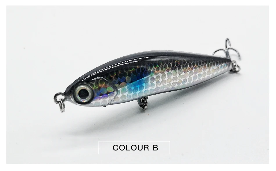 2021 New Arrivals Fishing Bait TP160 Full Depth 70MM 13G 7 Various Colors High Quality Hooks Sinking Pencil Lures For Fishing
