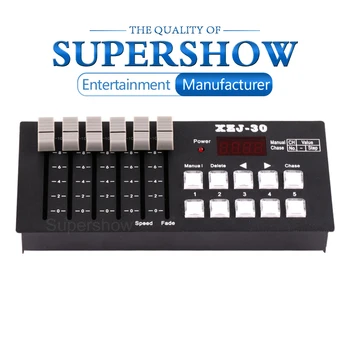 

30 Channels DMX Controller Mini Simple Lighting Wireless Console for Moving Head light Stage Lighting Equipment DJ Controller