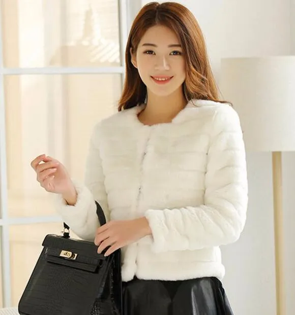 Manteau femme hiver осеннее кожаное короткое плюшевое пальто большого размера женское кожаное пальто с мехом травы