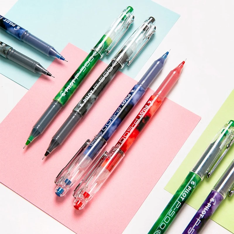 

4pcs Jade Extra Fine Durable Pens Big Capacity Colorful Ink 0.5mm 0.7mm Gel Pen Stationery Office School Student Supplies H6017
