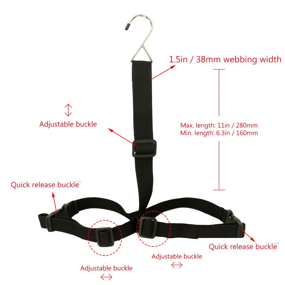 Hunting Shoes Fishing Wader Boot Hanger Adjustable Strap Belt for Storage Drying Waders Rack fishing boots