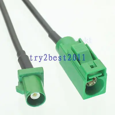 DHL/EMS 20 комплектов RG174 Fakra E 6002 штекер SMB pin-E jack pin RF гибкий соединительный кабель 6 дюймов-C1