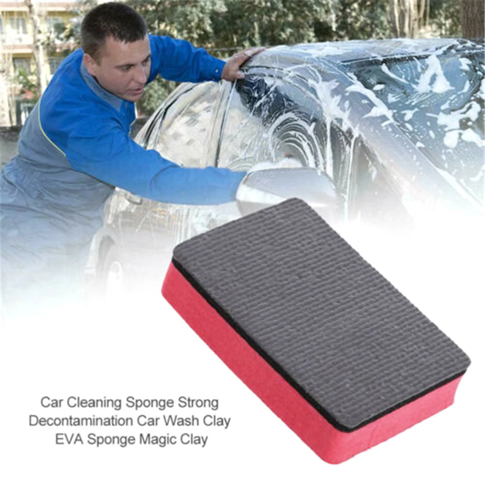 Car Washing Sponge Magic Clay Sponge Reusable Scratch-free EVA Sponge Tyre Brush car Cleaning Sponge products Auto accessories