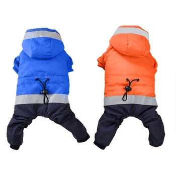 

Dog Winter Clothes Dog Windproof Warm Jumpsuit Pet Down Jacket Coat Large Dog Clothes Chihuahua Bulldog