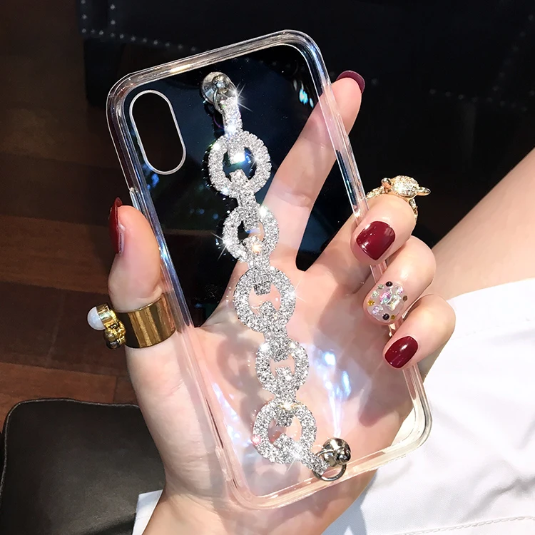 Роскошный блестящий чехол для Iphone X XR XS Max 6 6S 7 8 Plus 11 Pro samsung Galaxy S8 S9 S10 Lite Note 9 10 Чехол |
