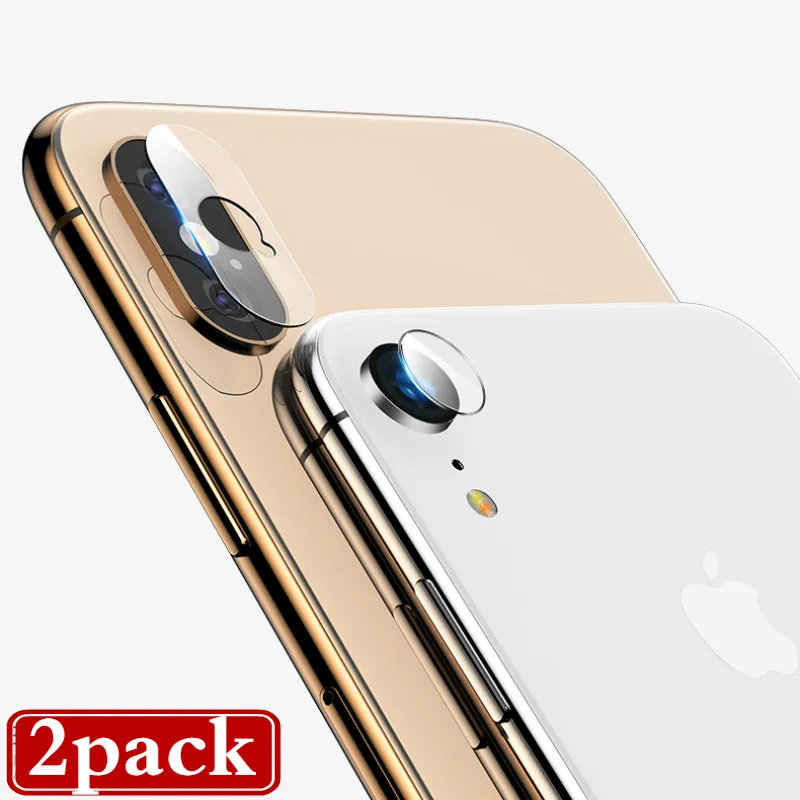 

2pcs Lens Protective Glass For iPhone X XS MAX 8 7 Plus 6 6S PLUS Camera Lens Screen Protector On iPhone XR X iPhone7 11 Pro Max