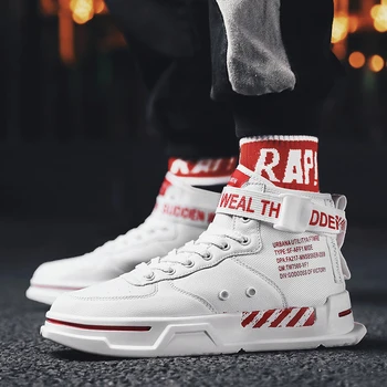 

Fashion New High Quality Men Sneakers Scarpe Da Uomo Men High Top Shoes Male Breathable Footwear Chaussures Hommes Running Shoes