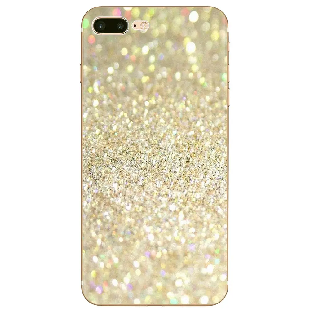 Inspirational Silicone Phone Case Champagne Gold For iPhone 11 Pro 4 4S 5 5S SE 5C 6 6S 7 8 X XR XS Plus Max iPod Touch | Аксессуары для