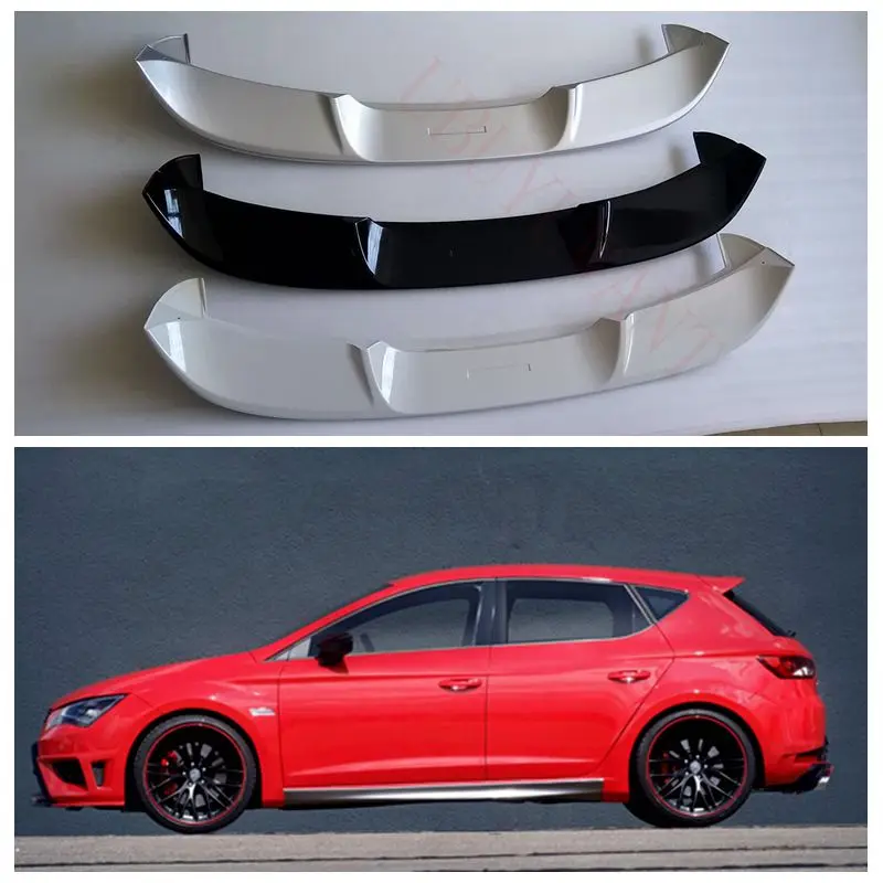 UBUYUWANT Высококачественный ABS спойлер из материала для V olkswagen Seat LEON 2012 2020 праймер