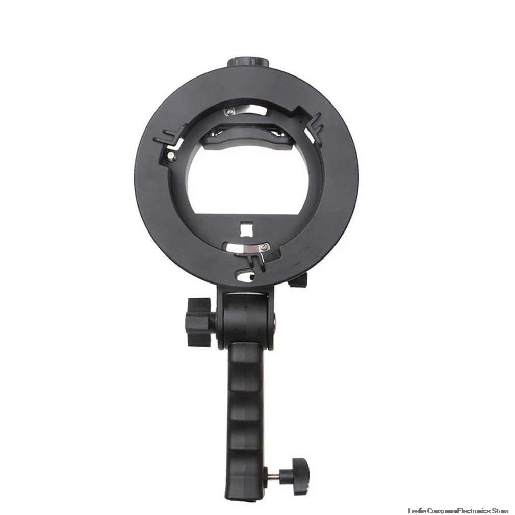 Новинка, ручная ручка s-типа, кронштейн Bowens S Mount Houder voor Speedlite Flash Snoot, софтбокс, красивая тарелка, портативный дропшиппинг
