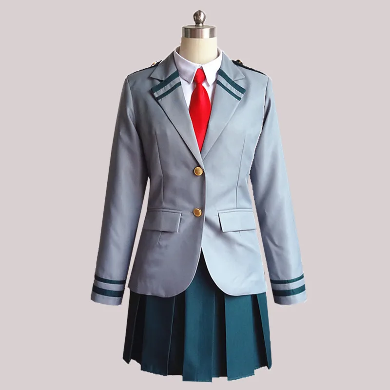 My Hero Academia Bakugou OCHACO Todoroki Asui Shool Uniform Set Cosplay Costume 