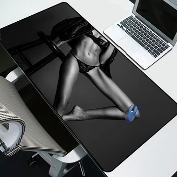 

Yuzuoan DIY Custom Beauty Sexy Model HD Otaku Gaming Player Exclusive Anti-skid Speed Comfortable Large Game Mouse Pad 900X400X3