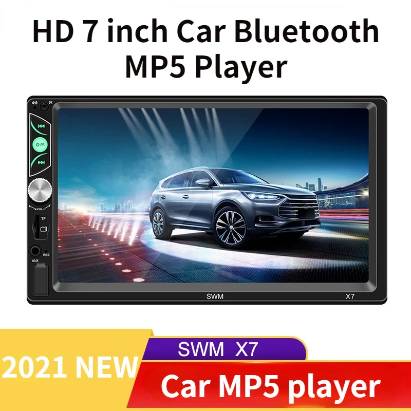 割引 販売 Myesy 車の相互接続ホスト 車のオーディオおよびビデオの通信 Android携帯電話と互換性 高解像度 7インチ Bluetooth接続 Mp5プレーヤー 割引商品の販売 it Co Za