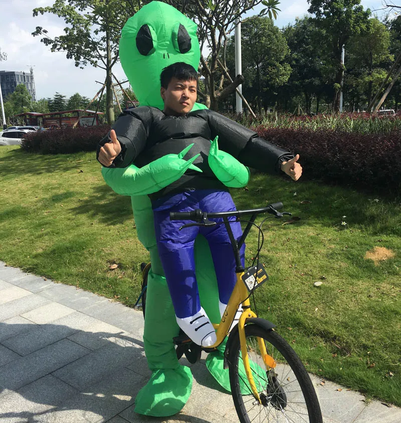 Новинка костюмы для взрослых костюм монстра страшный зеленый талисман