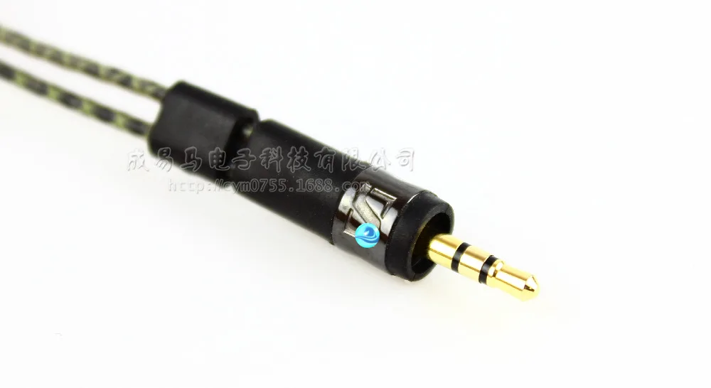 1 м Высокое качество Замена удлинитель стерео аудио кабель Шнур для Sennheiser IE800 IE 800 наушников бутон