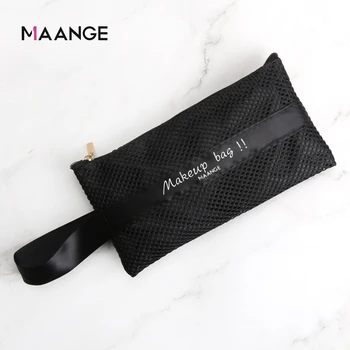 

1Pcs Makeup Brush Bag Portable Professional Cosmetics Travel Brushes Holder Case Beauty Brush Bag With Zipper Bag Make Up Tools