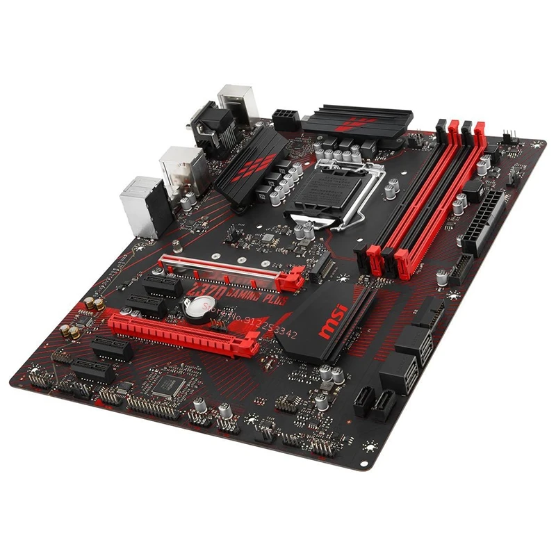 For MSI Z370 GAMING PLUS Motherboard LGA 1151 Intel Z370 DDR4 M.2 SATA III Desktop Core i7/i5/i3 ATX Intel Mainboard Used cheap pc motherboard