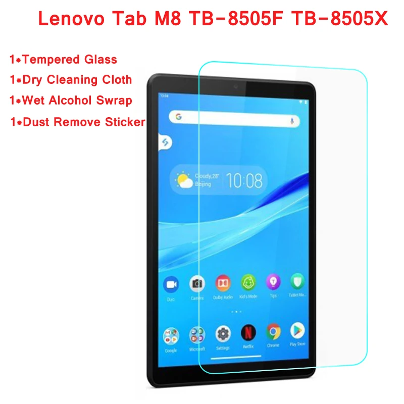 Чехол из закаленного стекла для Lenovo Tab M8 Tb 8505f 8 дюймов чехол с рисунком и |
