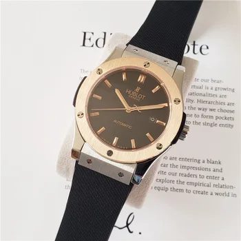 

HUBLOT Luxury Brand quartz Mens Watches Mechanical Wristwatches Stainless Steel Strap men's wristwatch classic business dress