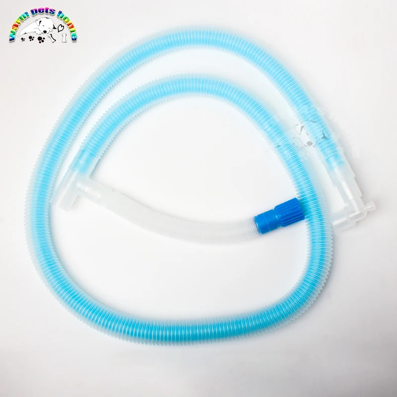 Anesthesia Breathing Circuit Disposable Corrugated tube Coaxial Breathing Circuits Veterinary Equipment