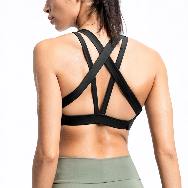 Sexy Beauty Back Sports Bra for Women Fitness Top  Quick Dry Gym Workout Breathable Underwear Yoga Bra Top Running Bra