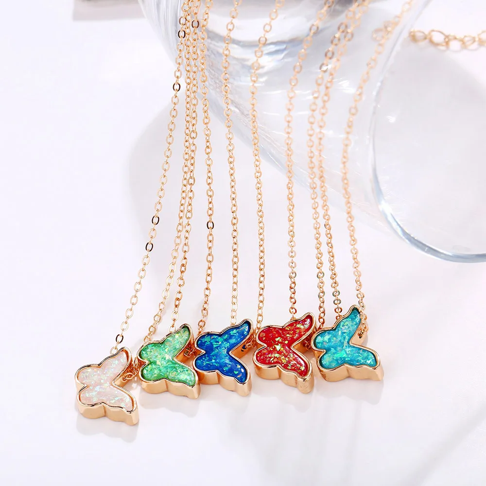 Cute Butterfly Necklaces For Women Bohemia Jewellery Rose Gold Color Pendant  Choker Chains Wedding Jewelry Wholesale Gift Kbn329 - Dangle Earrings -  AliExpress