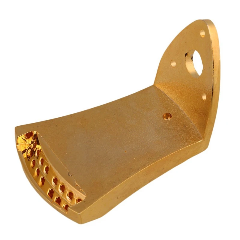 75X45X9 мм золотой треугольник подгрифок мандолины части для 8 струнная мандолина с винтами