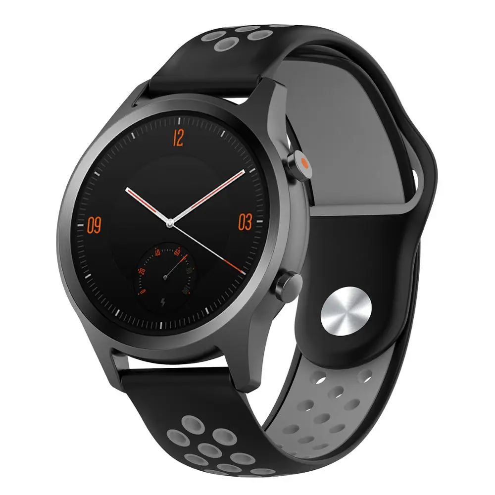 Силиконовый ремешок для смарт-часов POLAR IGNITE, ремешок для часов для POLAR Vantage M, сменный Браслет, Браслеты - Цвет: Black Gray