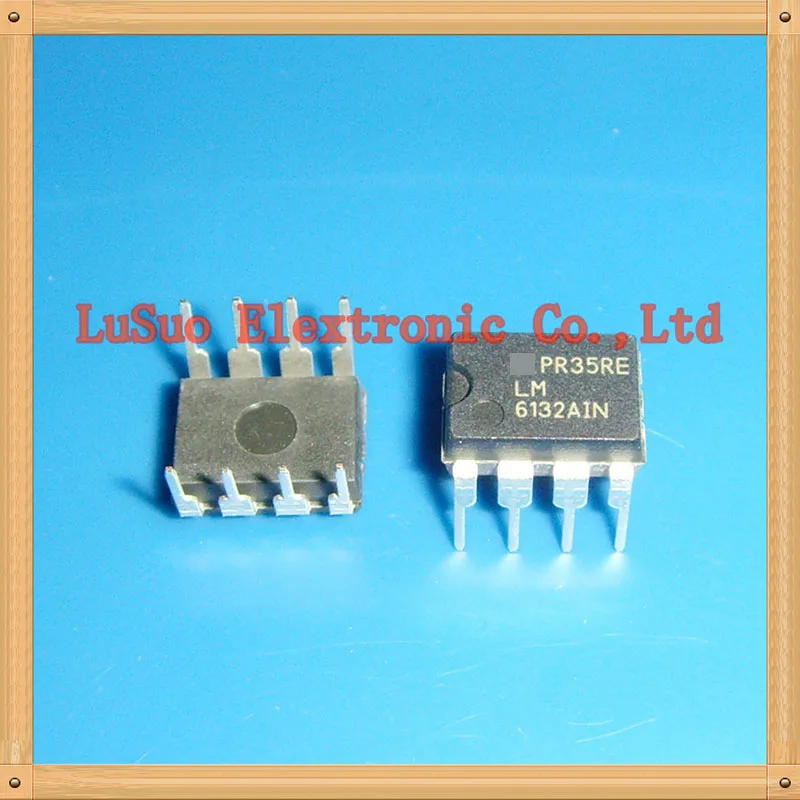 

10 шт. LM6132AIN 6132AIN LM6132 DIP-8 новый оригинальный