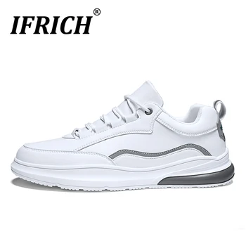 

Spring/Autumn 2020 Young Casual Men Shoes Black White Men Lace Up Sneakers Brand Fashion Shoes Men Non-Slip Adult Casual Shoe