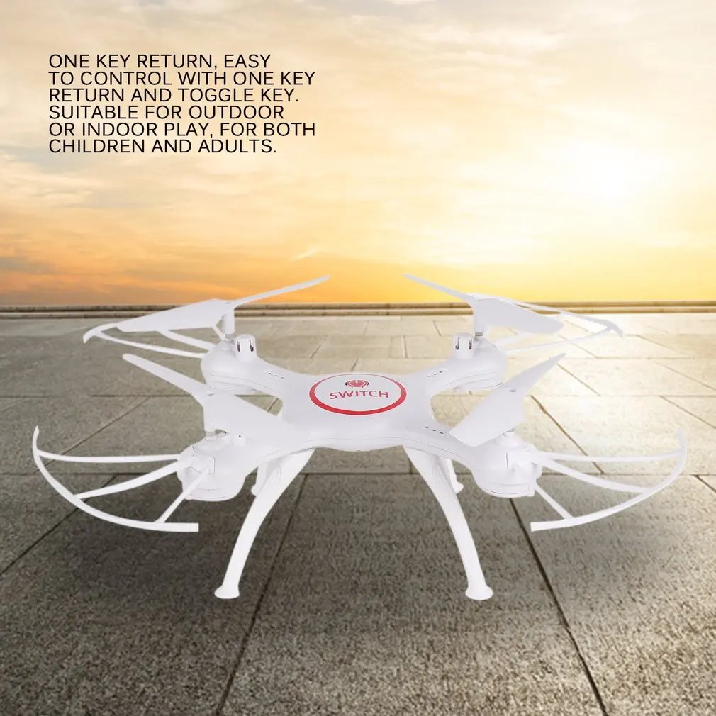 2.4G RC Drone 4-Axis Quadcopter with LED Light Headless Mode Remote Control Helicopter Kids Adult Toy Best Gifts