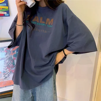

COYOUNG Store Women Summer Casual T-shirts New 2020 Fashion Korean Style Streetwear Harajuku T Shirt Female Loose Cotton Tops