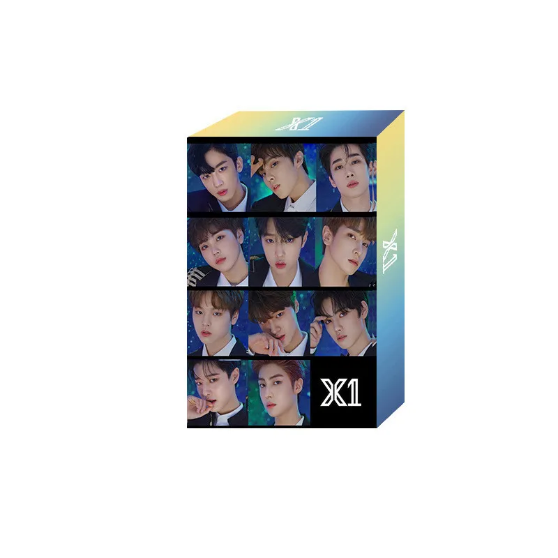 24 шт. kpop Produce101 X1 альбом QUANTUM LEAP LOMO карта Дебютная открытка фото книга YOHAN HANGYUL JUNHO MINHEE 3,35*2,13 дюймов - Цвет: 02
