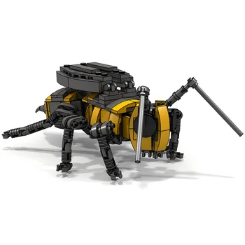 

Modiker 200Pcs MOC Bionic Animal Mecha Bee Model Small Particle Building Blocks Educational Toy Set