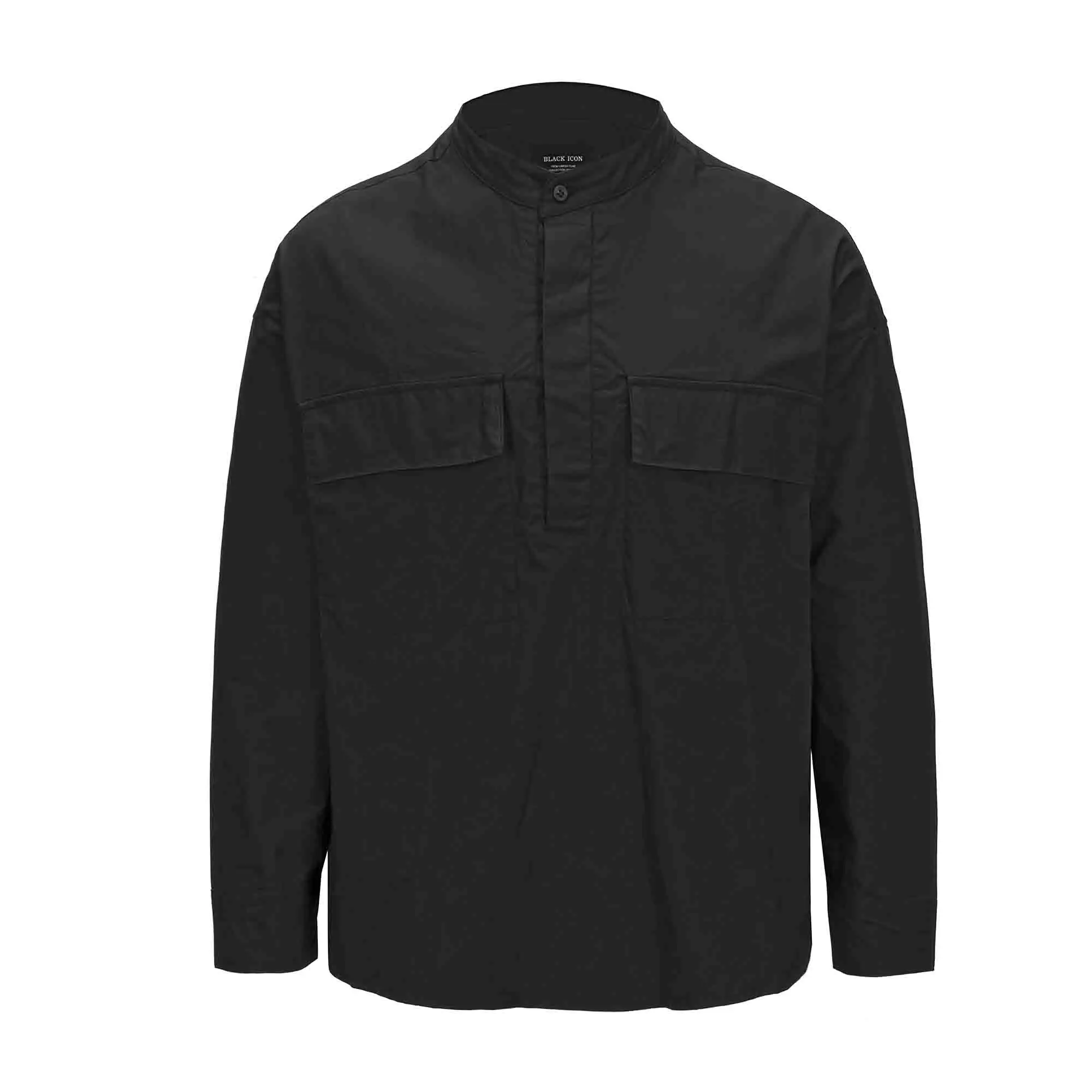 Брендовые мужские рубашки мужские Марка NEW Fashion Hi Street lt в синюю полоску с передним карманом, хлопковая рубашка с длинными рукавами Для мужчин мода камуфляжная рубашка с воротником Для мужчин - Цвет: L059