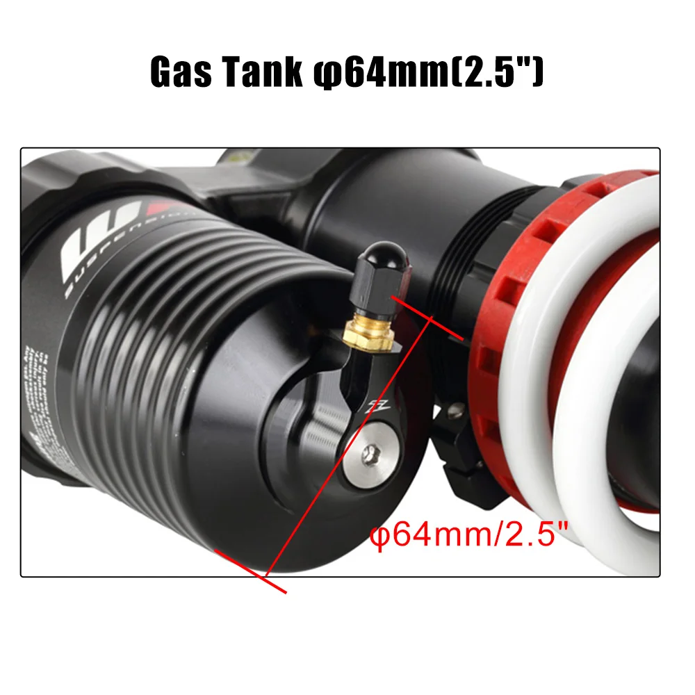64 мм WP задняя подвеска газовый клапан для KTM XCW XCF XCFW XC EXC EXCF SX SXF 85 125 150 250 350 450 200 300 500 Запчасти для мотоциклов