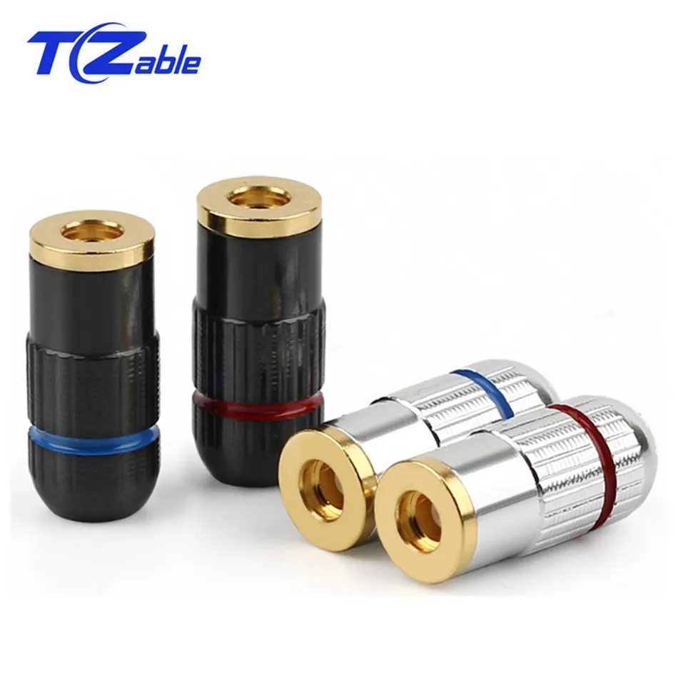 Earphone Pin Audio Jack Wire Connector For MMCX Female Headphone Plug For UE900 SE535 SE215 W10 W20 W30 Solder Splice Adapter