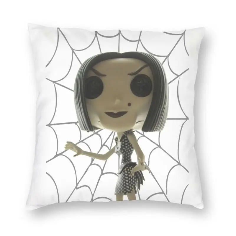 

The Other Mother Coraline Nordic Throw Pillow Cover Living Room Decoration Scary Movie Cushion