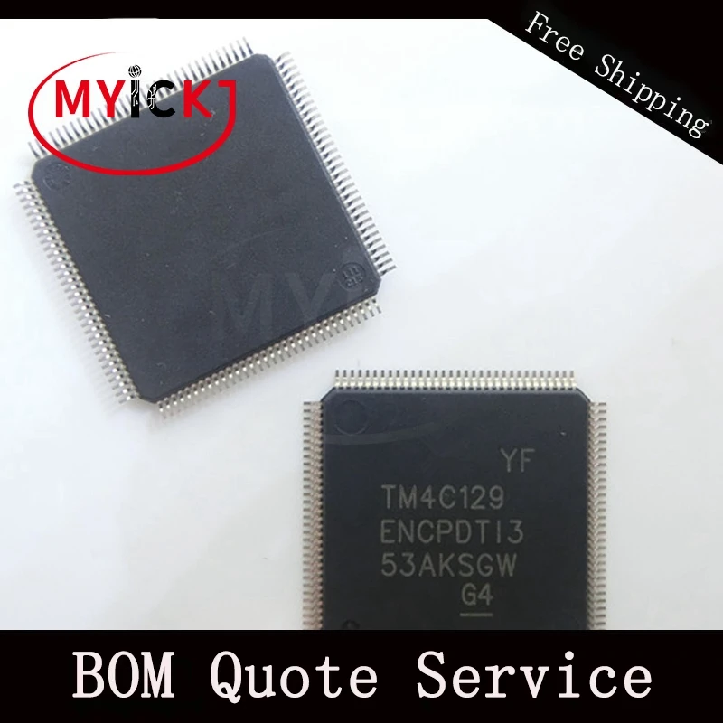 

1PCS TM4C129 QFP128 Tiva Microcontroller IC CHIP