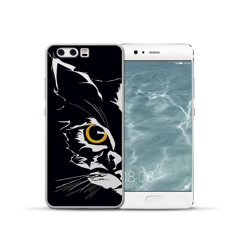 2469 Роскошный чехол с рисунком кота для Huawei Mate 9 10 20 30 P8 P9 P10 P20 P30 P Smart Lite Plus Pro, чехол для телефона Etui funda capa - Цвет: 2469