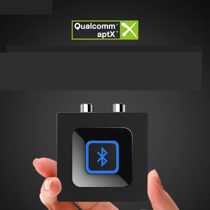 Bluetooth 5,0 аудио приемник беспроводной Bluetooth аудио адаптер без потерь HiFi стерео APTX поддержка AUX+ 2* RCA вход G1049