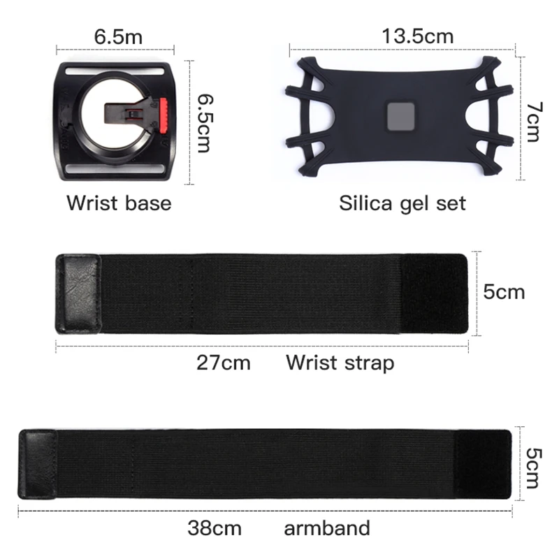Running Armbands Mountaineering Riding Navigation Mobile Phone Holder Arm Iphone Samsung Fitness Arm Bag Sports Armband WristBag