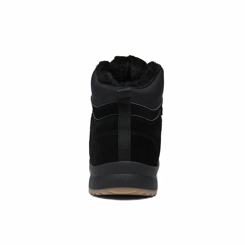 Новинка; мужские кожаные ботильоны; теплые ботинки в байкерском стиле с нескользящей подошвой; Высококачественная модная теплая обувь унисекс; сезон осень-зима