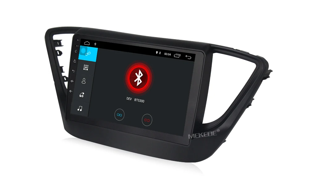 Sale NaviFly Android 8.1 car multimedia player for Hyundai Verna Solaris 2017 2018 car gps navigation Autoradio map 1024*600 HD AM FM 19