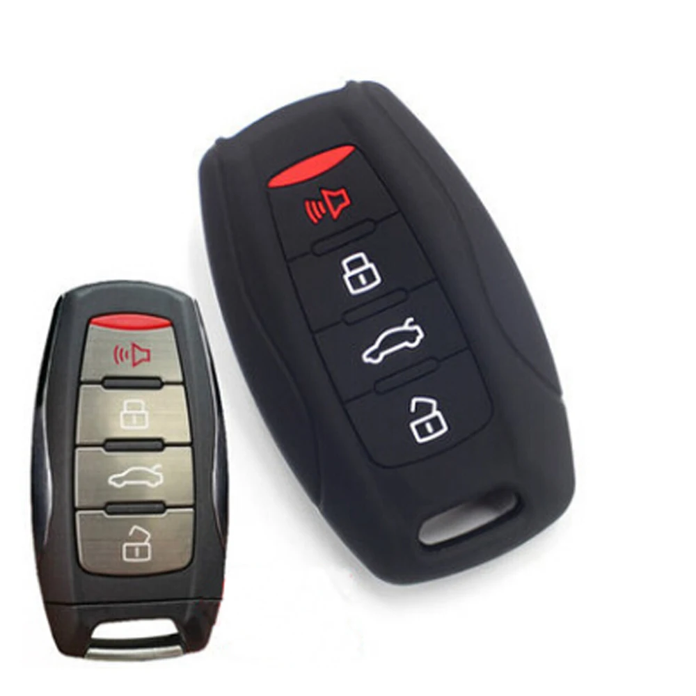 Silicone Car Key Cover Case For HAVAL all Model H3 H5 H6 H7 H8 H9 H8 M4 SC C30 C50 WEY key case key case cover car key shell