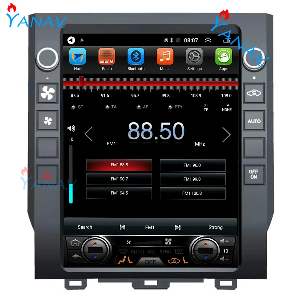 Автомобильный видео DVD плеер для TOYOTA Tundra 2012-2018 GPS навигация автомобильный Стерео