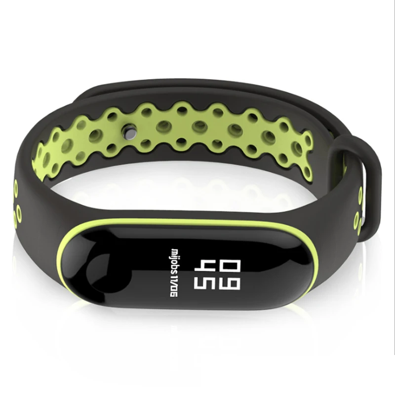 Mi jobs mi Band 4 Pulseira силиконовый ремешок спортивный модный браслет ремень для Xiaomi mi 4 3 ремешка Correa mi Band 3 Аксессуары